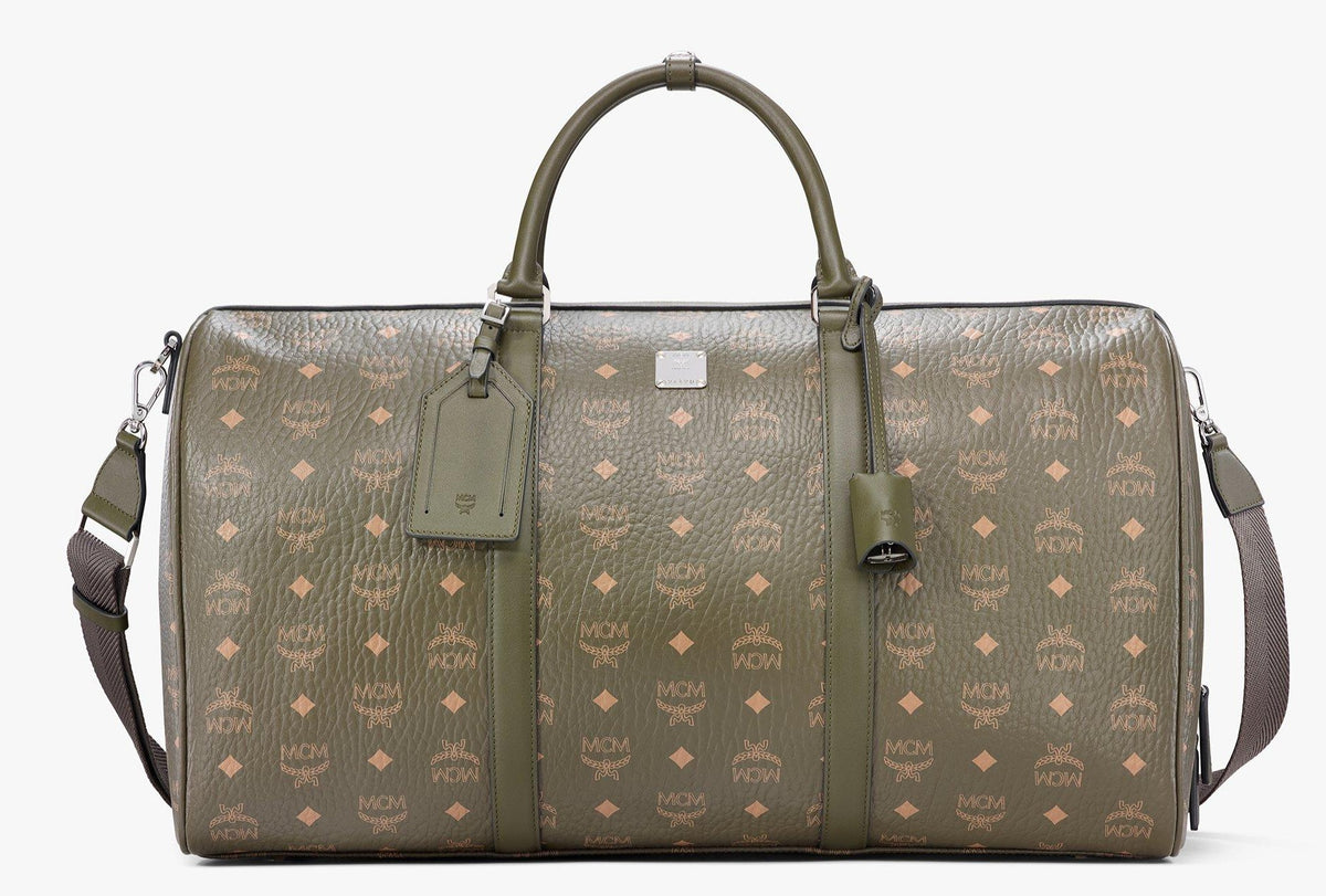 Mcm duffle hot sale