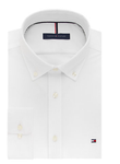 Tommy Hilfiger Slim Fit Non Iron Oxford Solid 24N0625- White