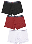 Tommy Hilfiger Stretch 3PK Cotton Trunk 09T3600- Red Multi