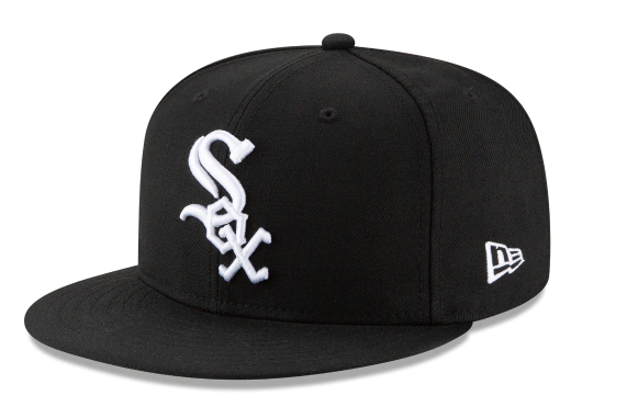 New Era White Sox Fitted Black 11941909