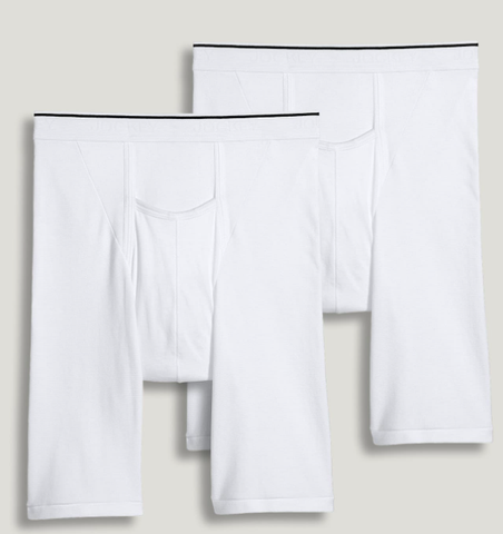 Jockey   Pouch Midway Brief - 2 Pack- 1147-White