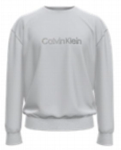 Calvin Klein L/S Relaxed Fit Logo Terry Crew 40CM270 - Brilliant White