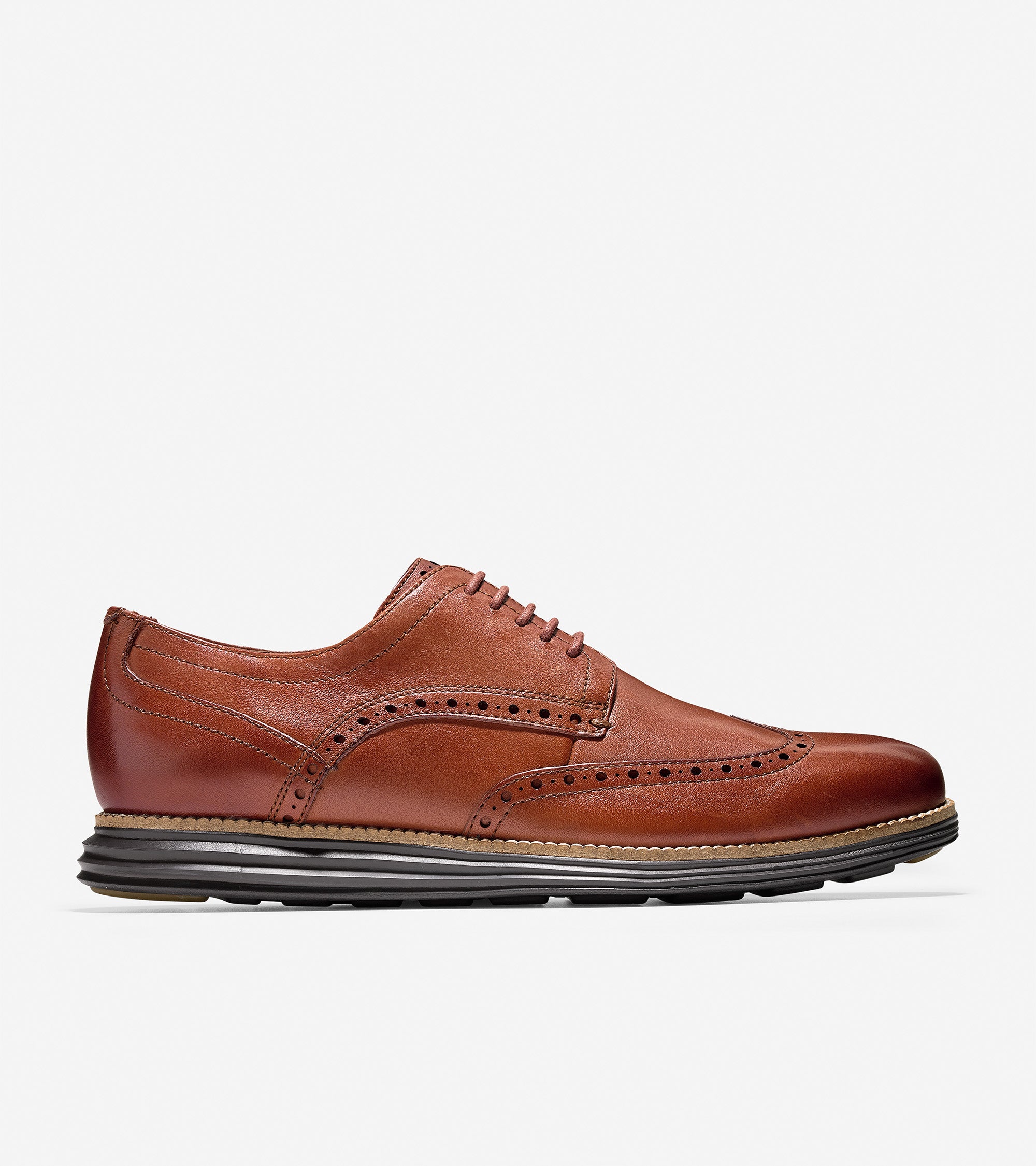 Cole Haan Chester Oxford: Men's Chestnut Slip-Resistant