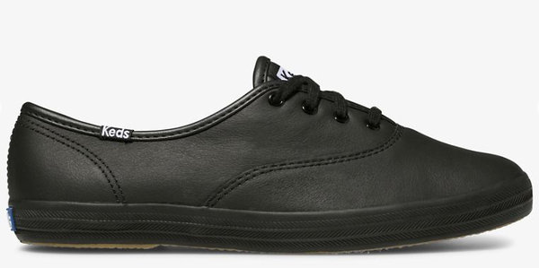 [ KEDS]★CHAMPION LEATHER Keds Champion Leather Tone Off Foxing Lace Up - Free