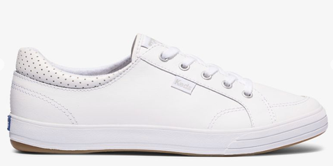 Keds Women's Center II Leather WH64720- White
