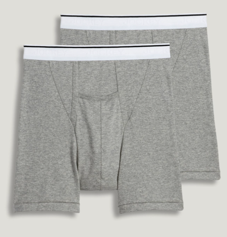 Jockey Pouch Boxer Brief - 2 Pack - 1146-Gray